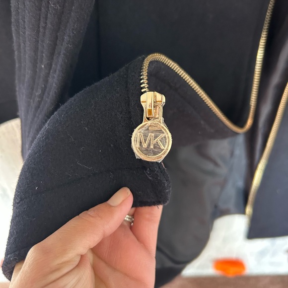 Michael Kors Coat. New with tags. Dark navy blue. - Picture 9 of 12